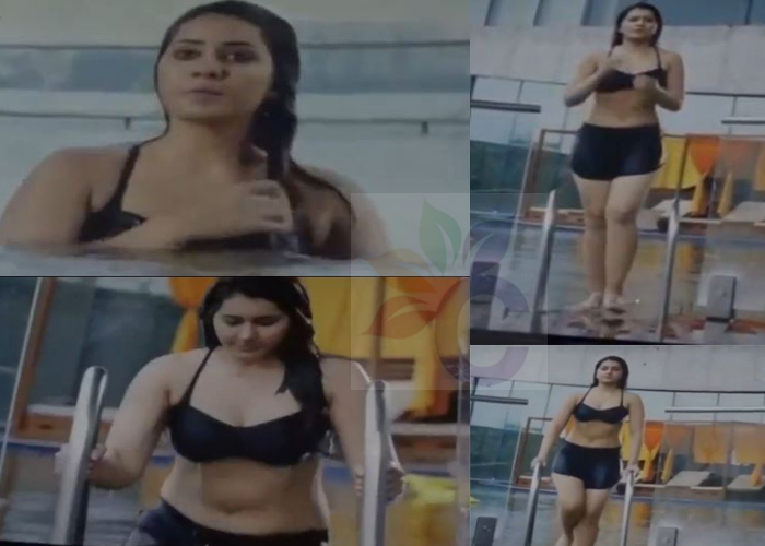 Rashi Khanna Hot Bikini Photos in Bengal Tiger. 