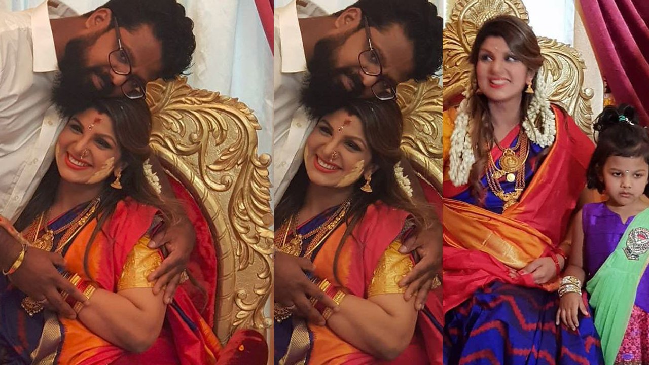 Rambha Baby Shower Function Photos